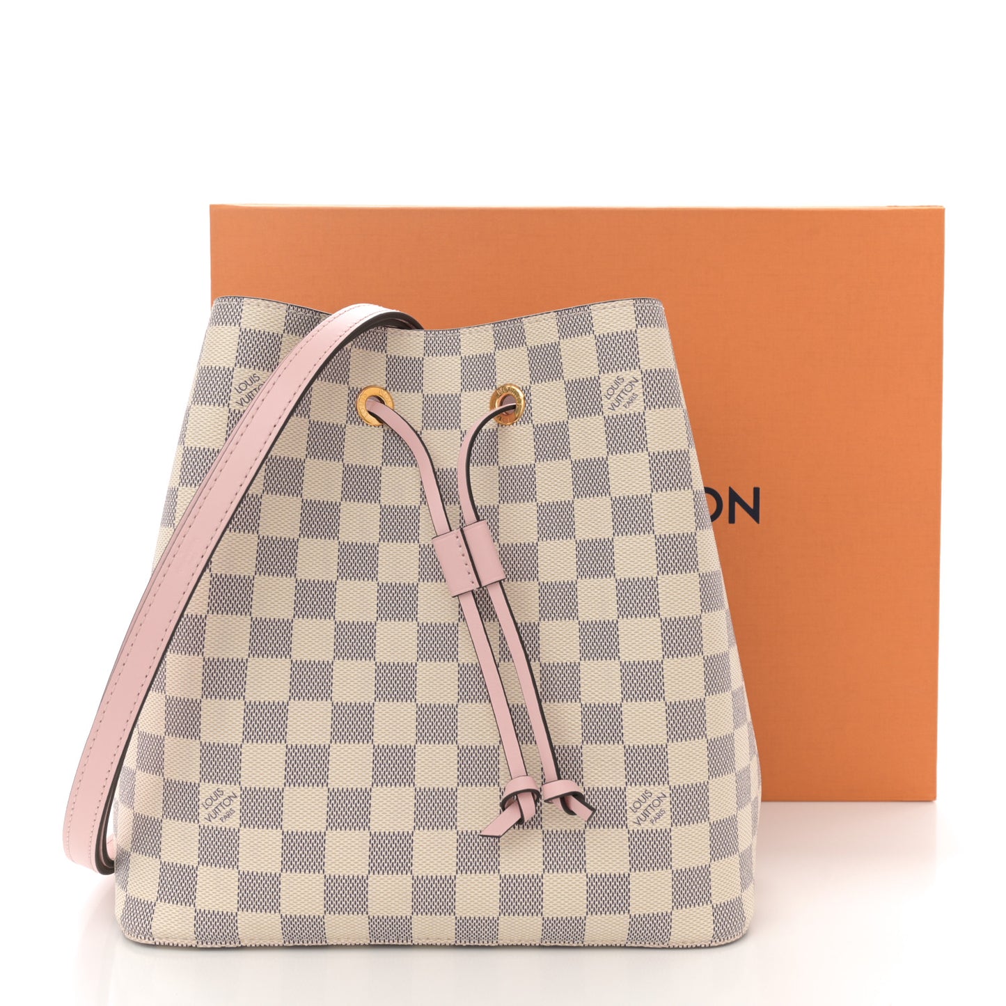 Damier Azur Neonoe MM Eau De Rose