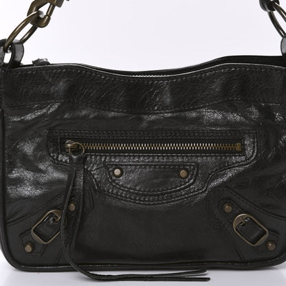 Balenciaga Chevre Classic Hardware Shoulder Bag Black 10 of 10