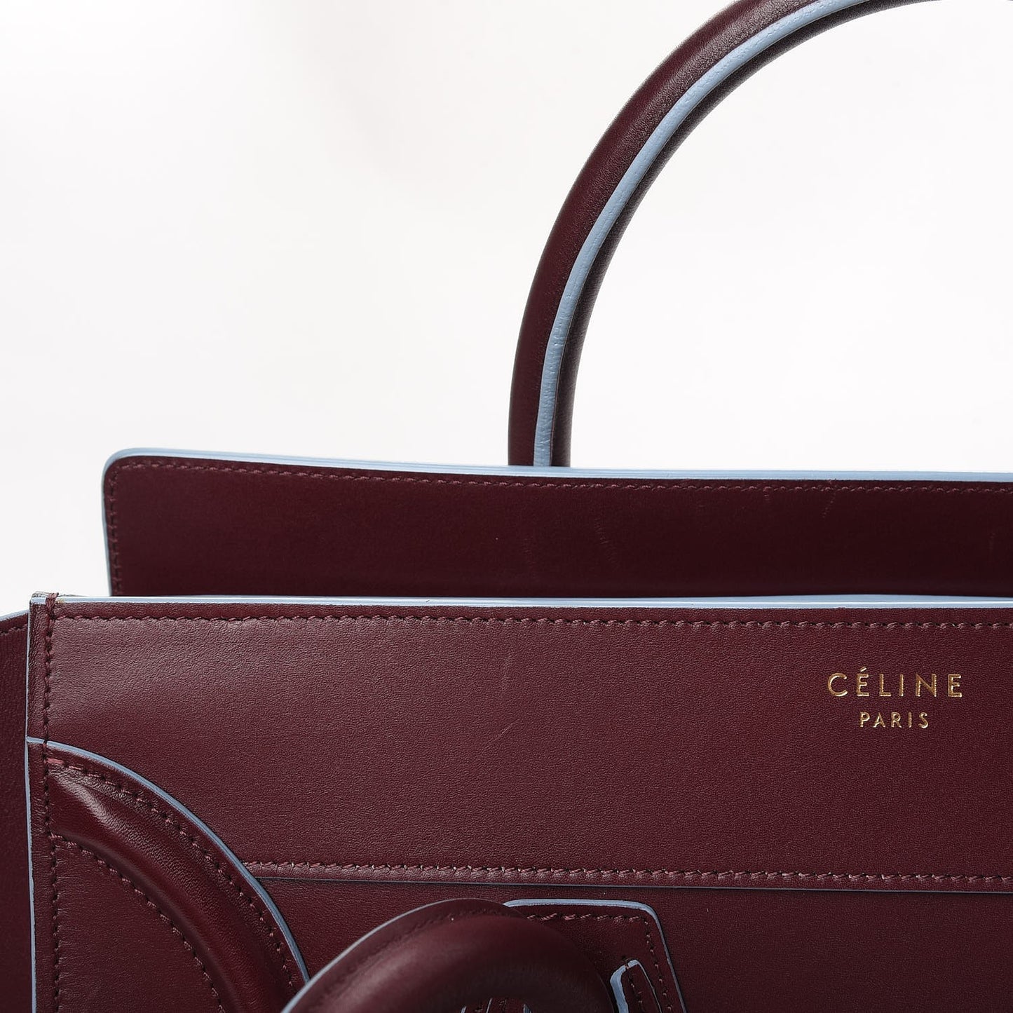 Palmelato Mini Luggage Light Burgundy