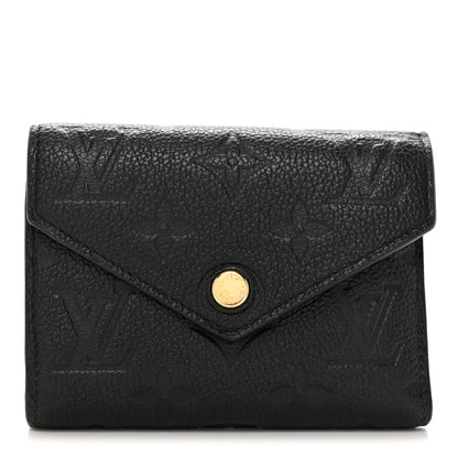 Louis Vuitton Empreinte Victorine Wallet Black 1 of 7