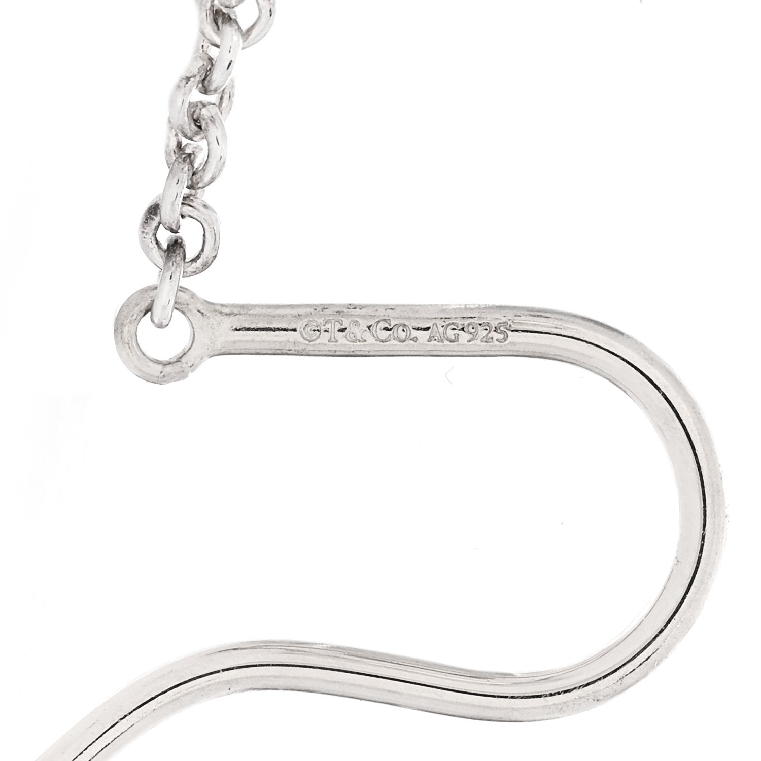 Tiffany Sterling Silver 10mm HardWear Ball Drop Earrings 4 of 4