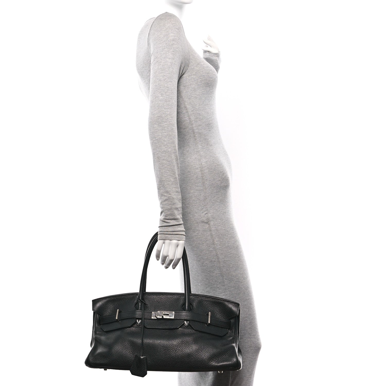 Hermes Togo JPG Shoulder Birkin II 42 Black 2 of 10