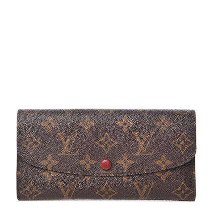Louis Vuitton Monogram Emilie Wallet Fuchsia 1 of 9