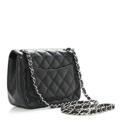 Chanel Caviar Quilted Mini Square Flap Black 3 of 9
