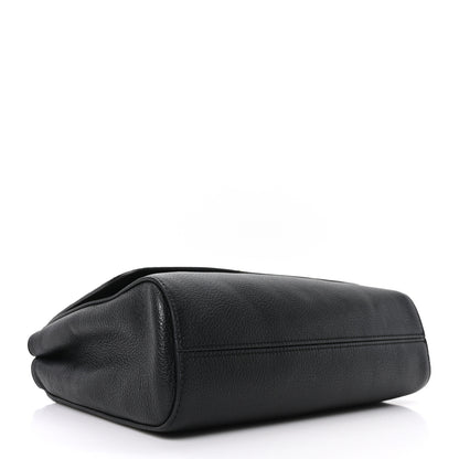 Mulberry Small Classic Grain Calfskin Medium Lily Black 3 of 8