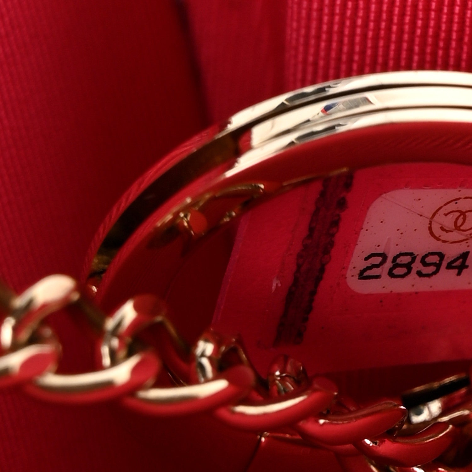 Chanel Patent Quilted Key Holder Case Pink 7 of 7