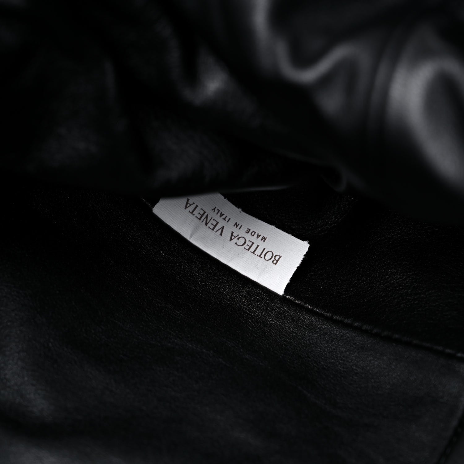 Bottega Veneta Smooth Butter Calf The Pouch Oversized Clutch Black 9 of 9