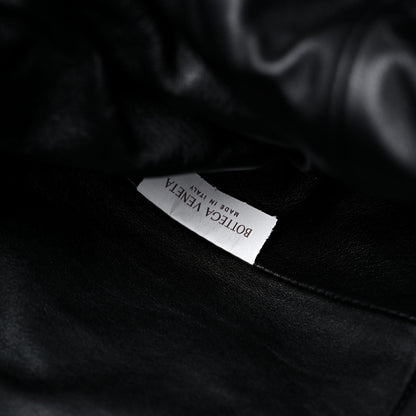 Bottega Veneta Smooth Butter Calf The Pouch Oversized Clutch Black 9 of 9