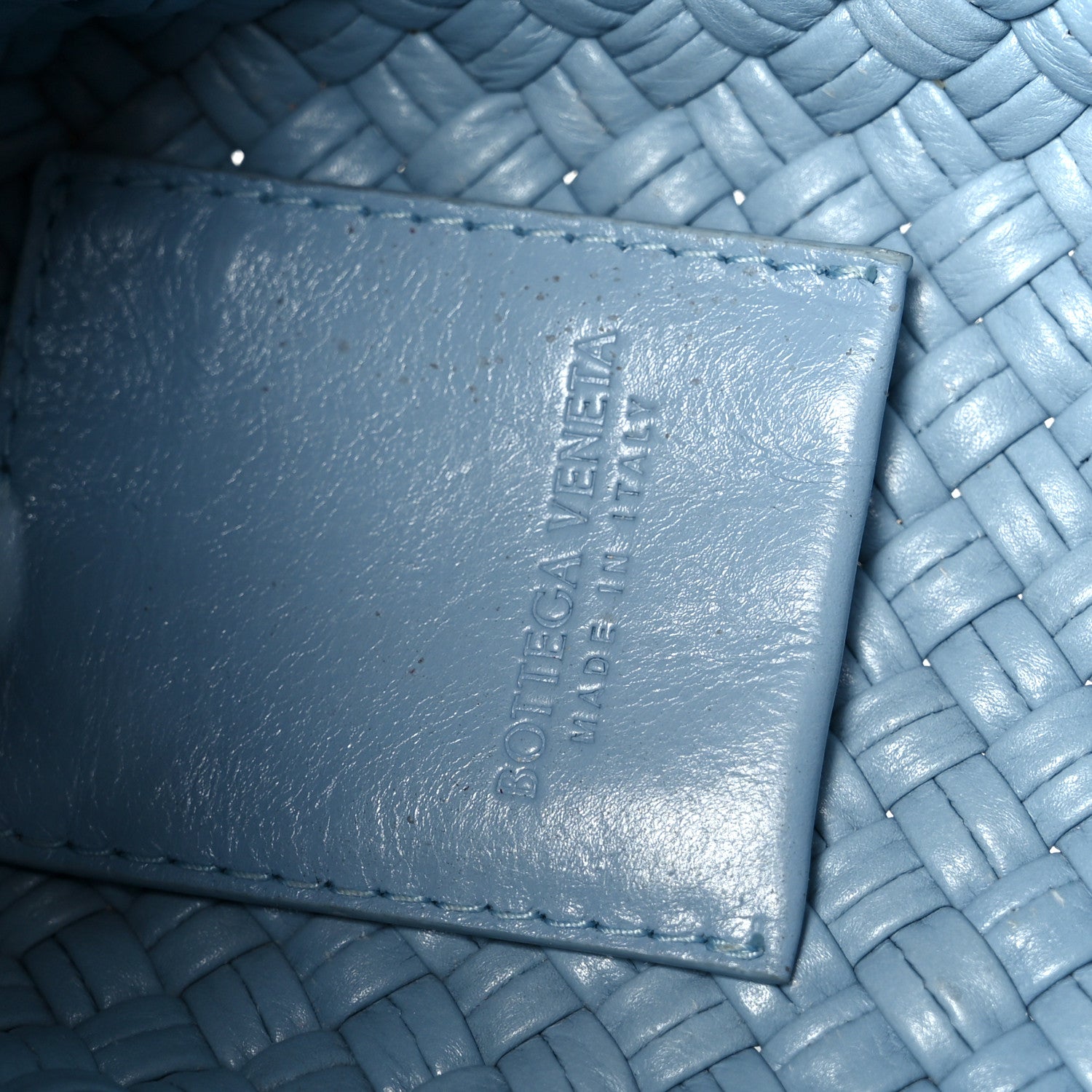 Bottega Veneta Calfskin Intreccio Small Tosca Ice 6 of 12