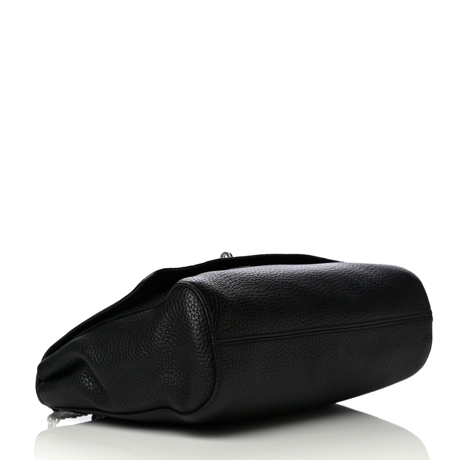 Mulberry Small Classic Grain Calfskin Medium Lily Black 3 of 13