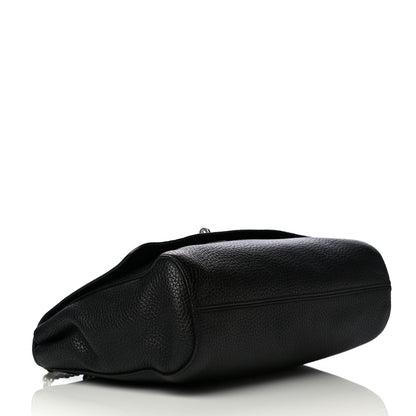 Mulberry Small Classic Grain Calfskin Medium Lily Black 3 of 13