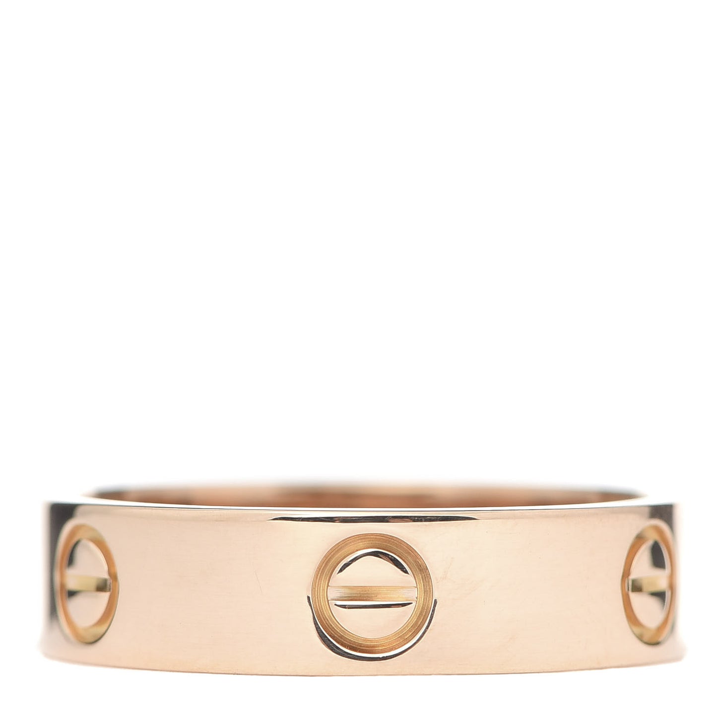 18K Pink Gold 5.5mm LOVE Ring 61 9.5