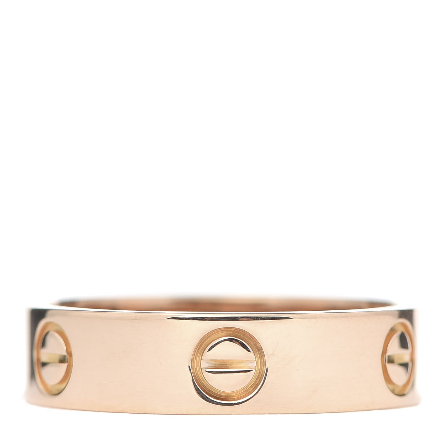 Cartier 18K Pink Gold 5.5mm LOVE Ring 61 9.5 3 of 4