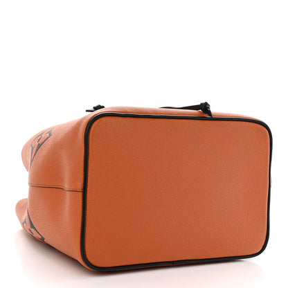 Louis Vuitton Empreinte Monogram Giant Crafty Neonoe MM Caramel Black 5 of 11