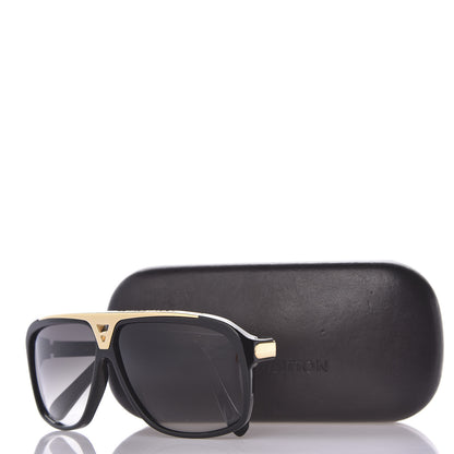 Louis Vuitton Acetate Evidence Sunglasses Z0350W Black 8 of 8