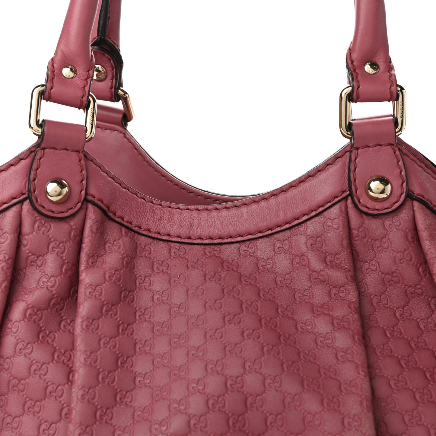 Microguccissima Medium Sukey Tote Vintage Rose