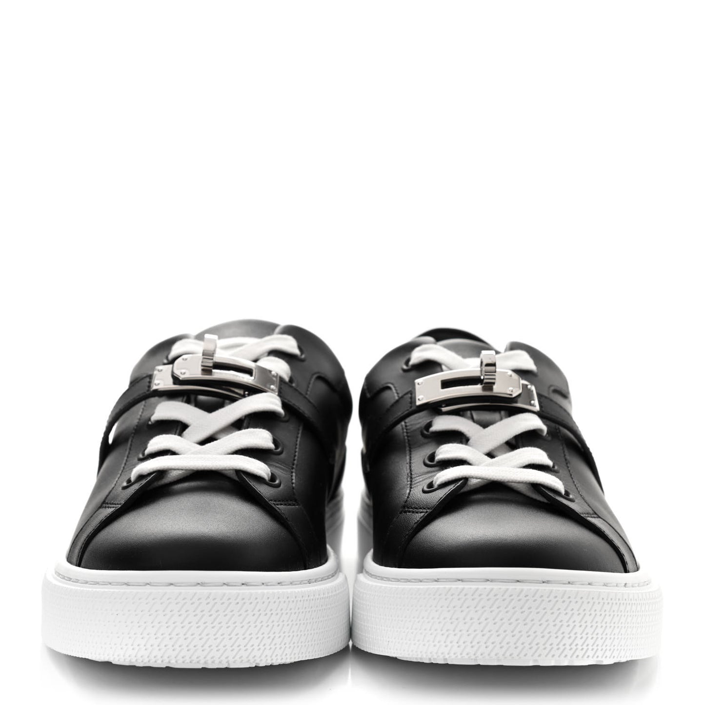 Calfskin Day Sneakers 37 Black