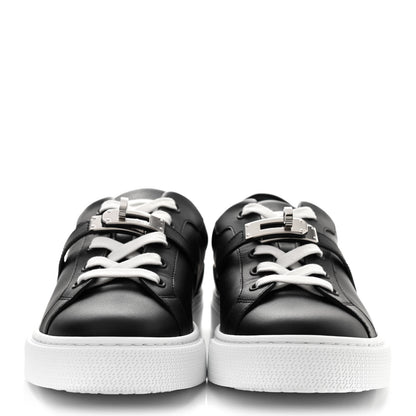 Hermes Calfskin Day Sneakers 37 Black 2 of 9
