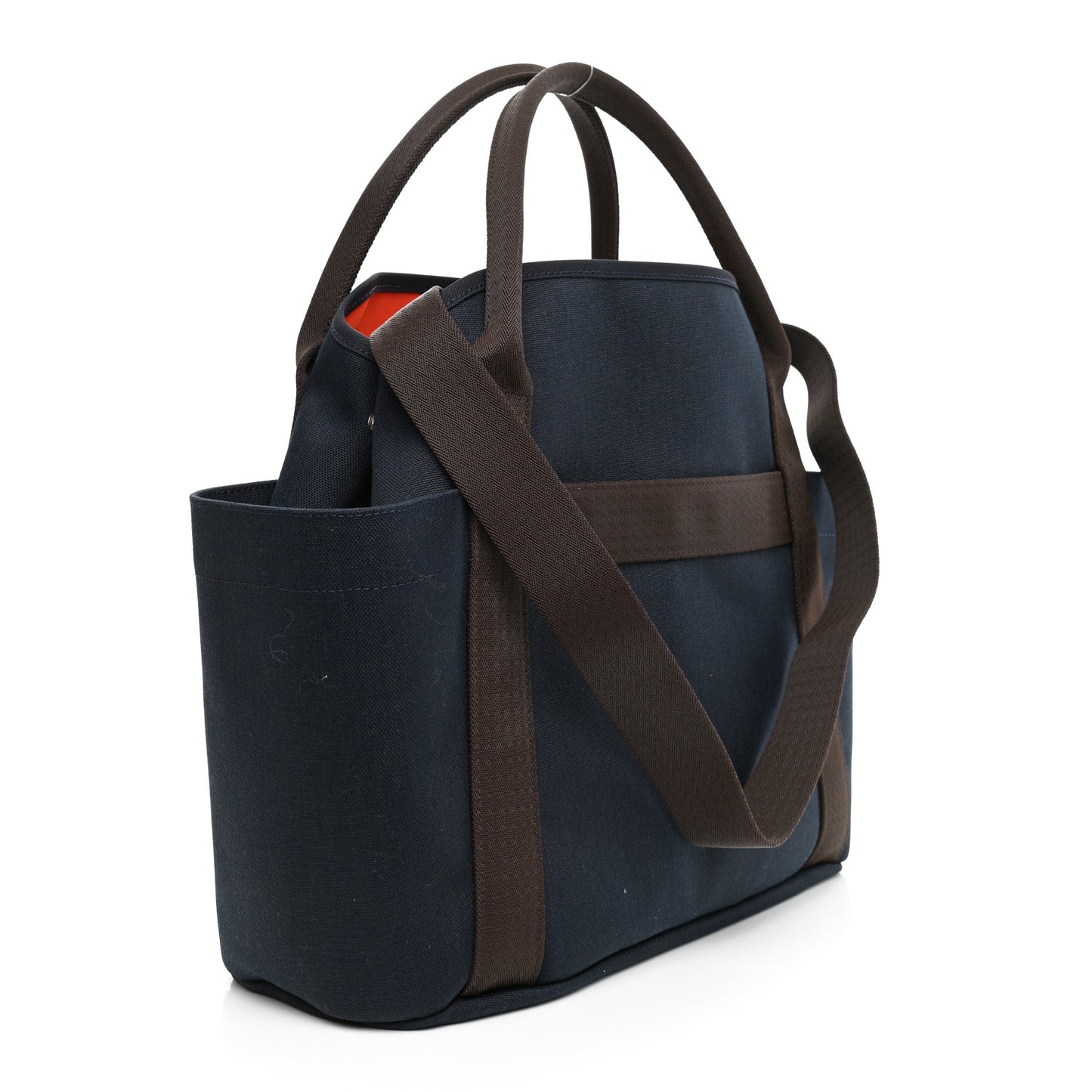 Canvas The Grooming Bag Bleu Navy Feu