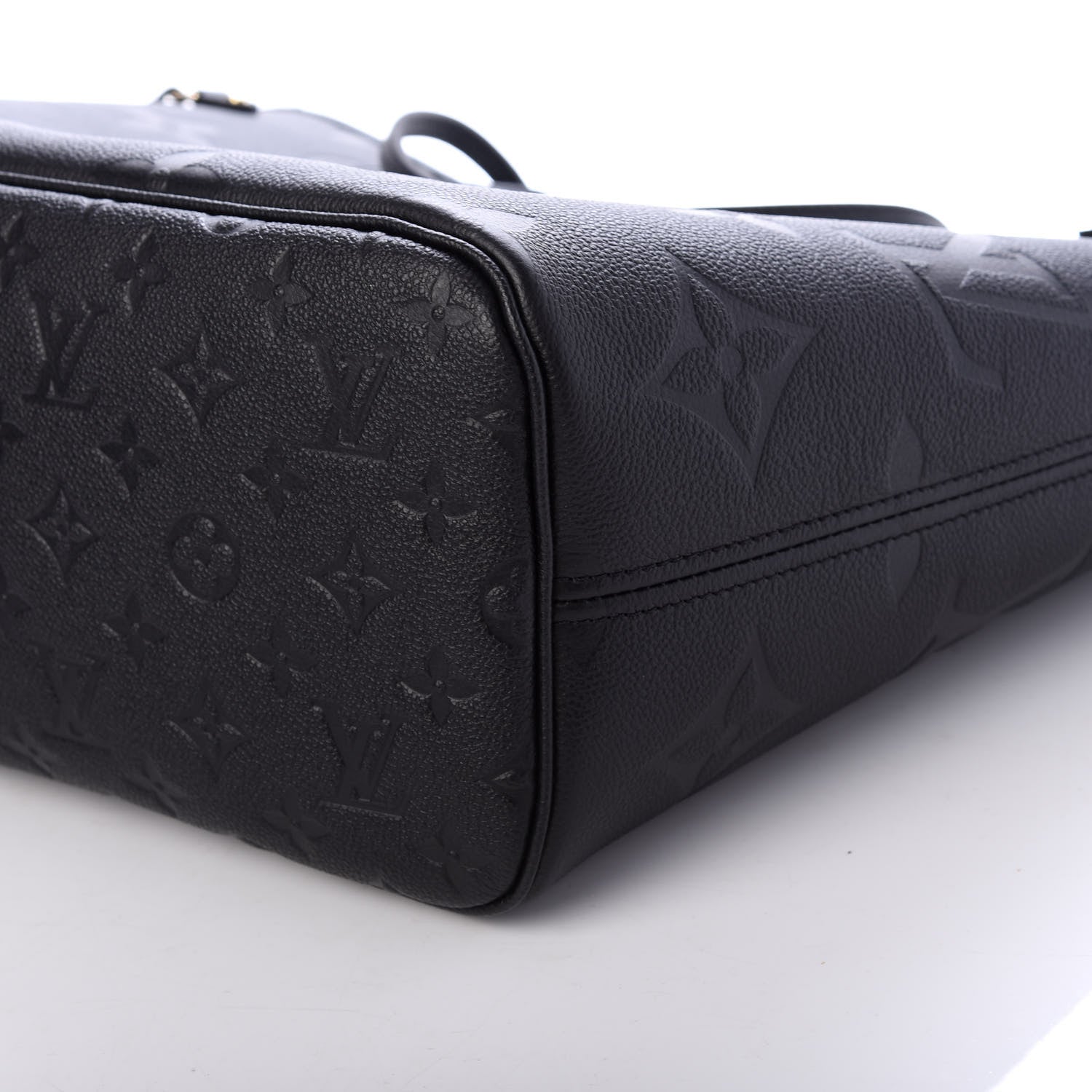 Louis Vuitton Empreinte Monogram Giant Neverfull MM Black 8 of 10