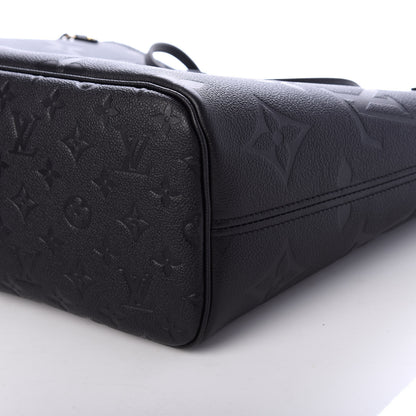 Louis Vuitton Empreinte Monogram Giant Neverfull MM Black 8 of 10