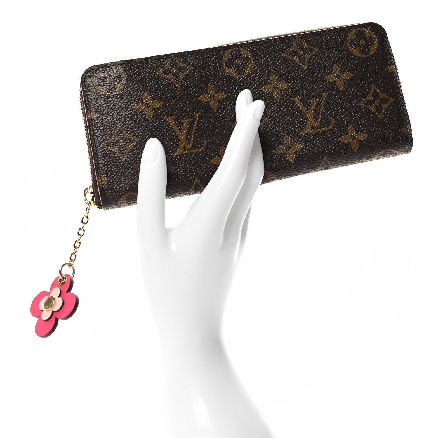 Louis Vuitton Monogram Blooming Flowers Clemence Wallet 2 of 7