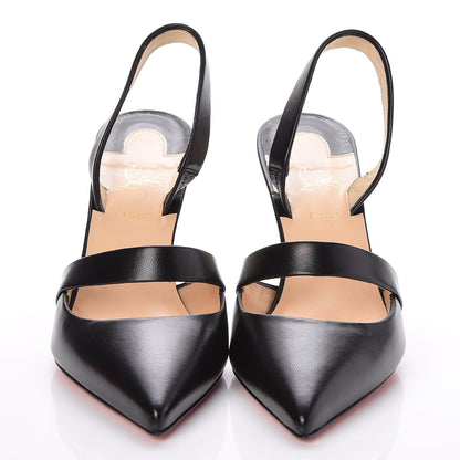 Christian Louboutin Nappa Actina 85 Pumps 39 Black 2 of 7