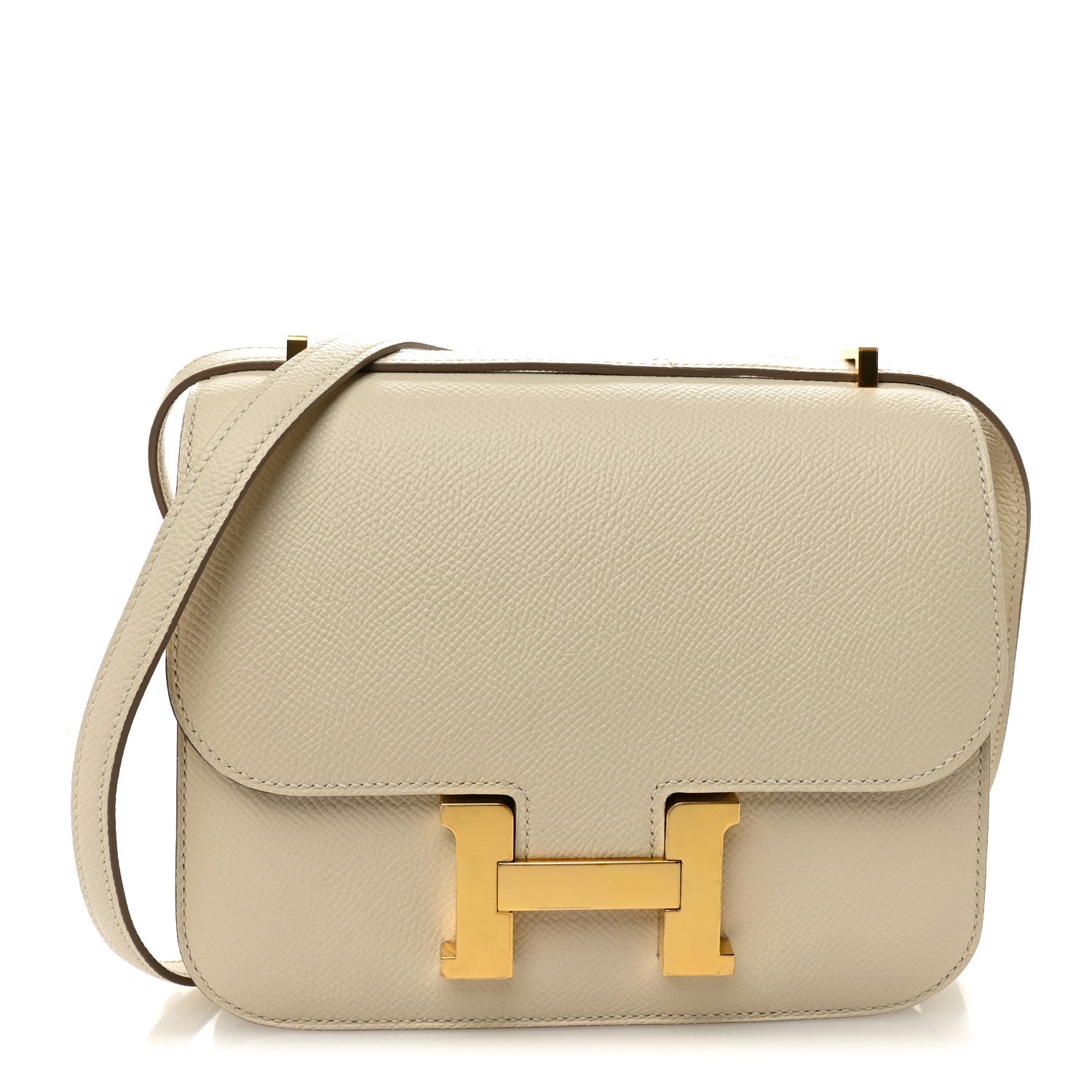 Hermes Epsom Constance 18 Craie 1 of 10