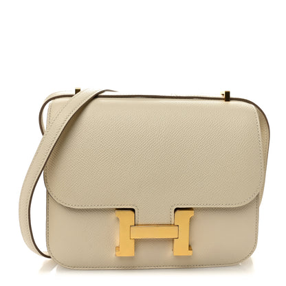 Hermes Epsom Constance 18 Craie 1 of 10