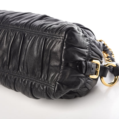 Prada Nappa Gaufre Mini Bag Black 6 of 9