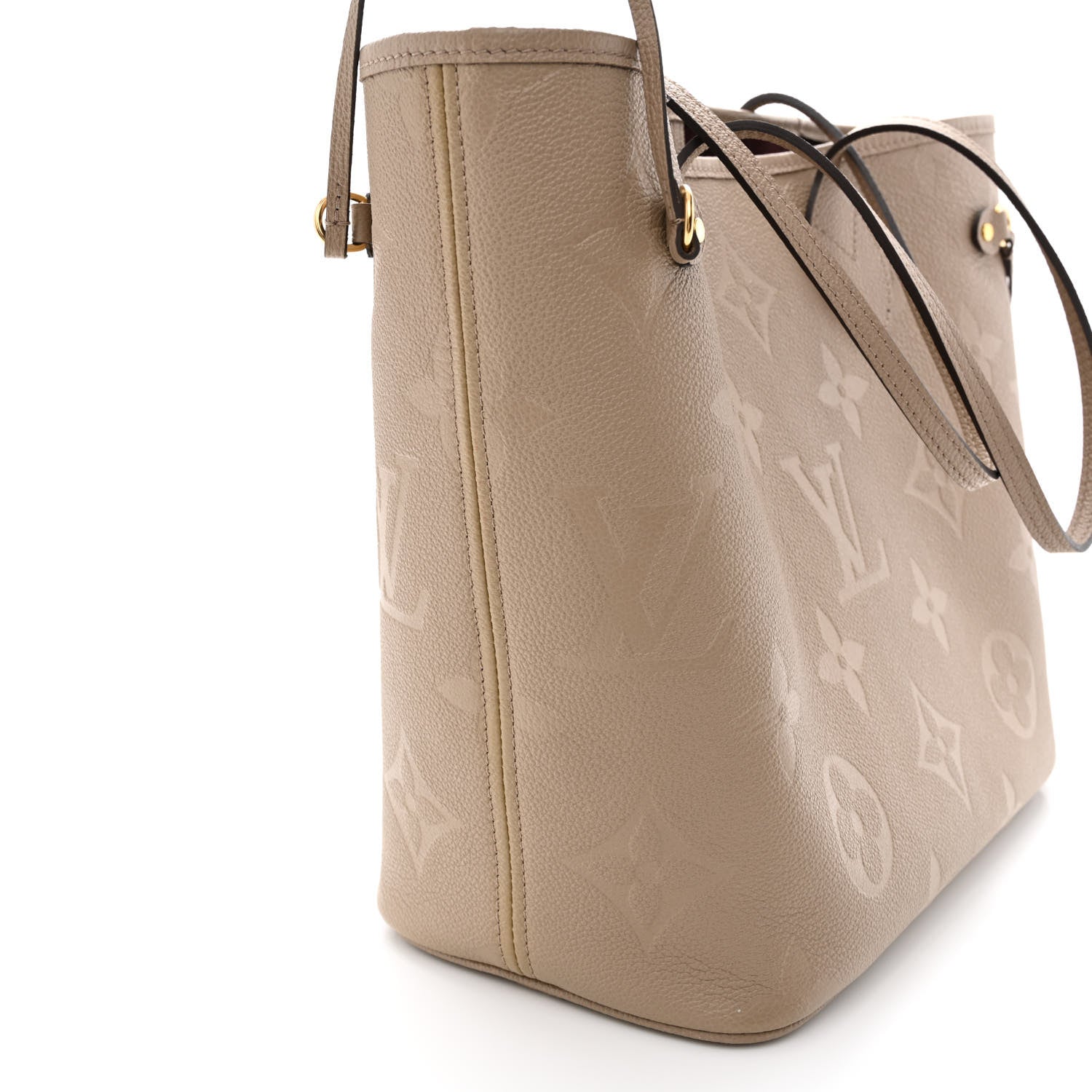 Louis Vuitton Empreinte Monogram Giant Neverfull MM Tourterelle 10 of 12