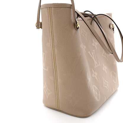 Louis Vuitton Empreinte Monogram Giant Neverfull MM Tourterelle 10 of 12