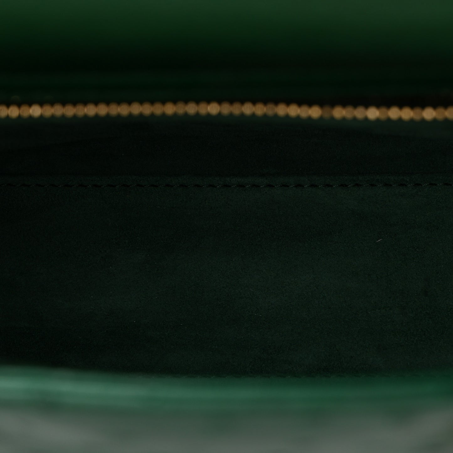 Ostrich Small Lady Dior Green