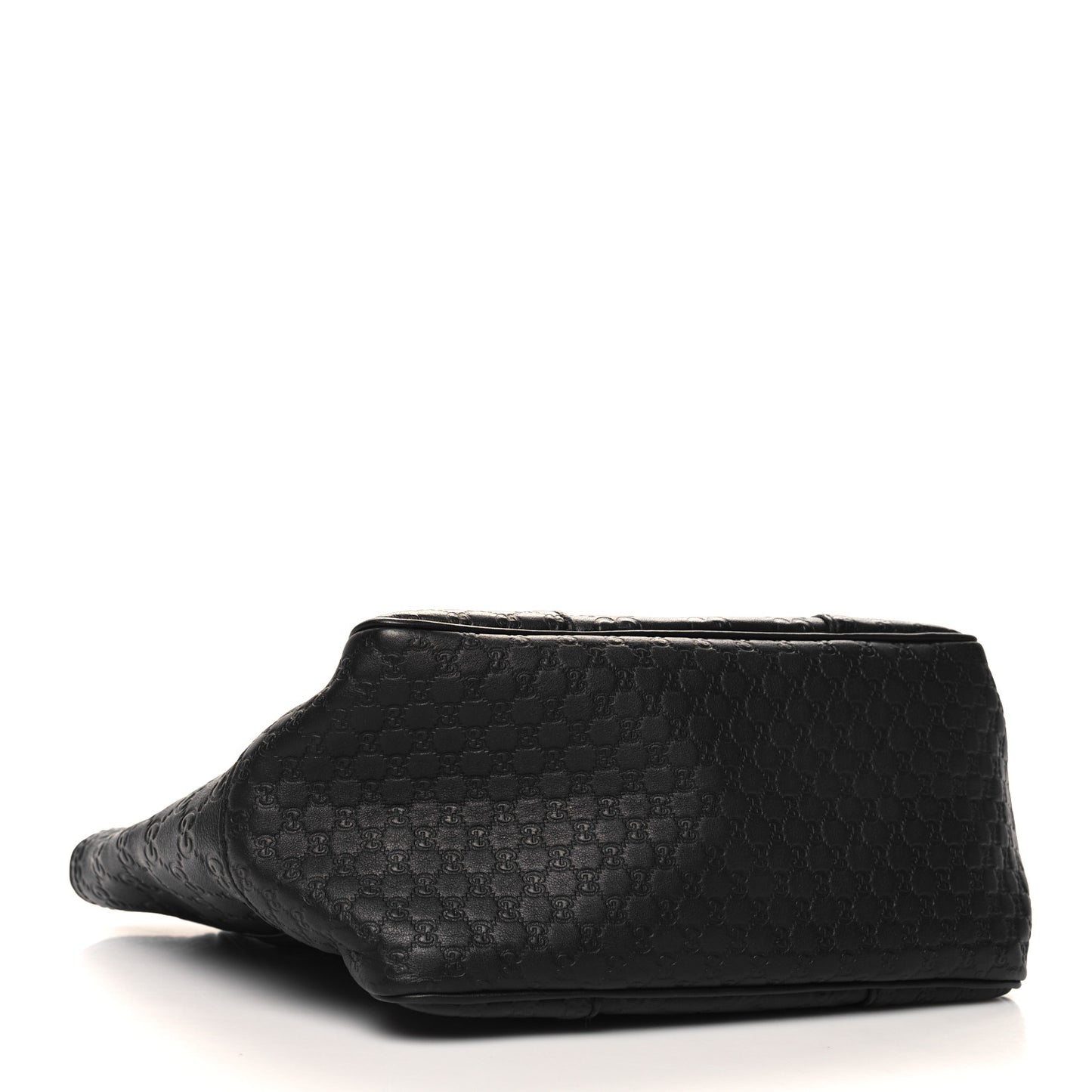 Guccissima Small Bree Zippered Tote Black