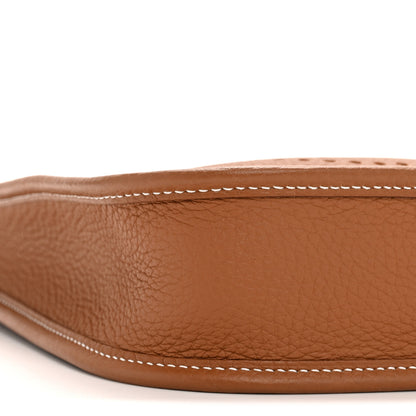 Hermes Taurillon Clemence Evelyne TPM Gold 9 of 11