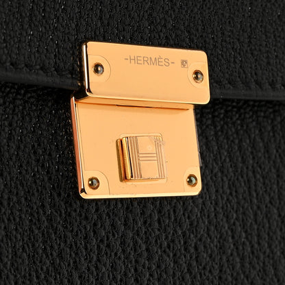 Hermes Chevre Mysore Clic 16 Wallet Black 8 of 11