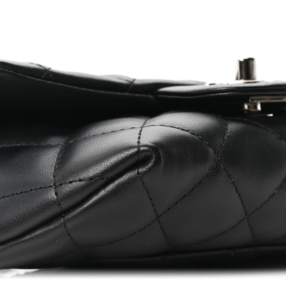 Chanel Calfskin Quilted CC Uniform Flap Belt Bag Black 9 of 10