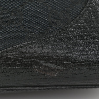Gucci Monogram Web Junco Shoulder Bag Black 25 of 25