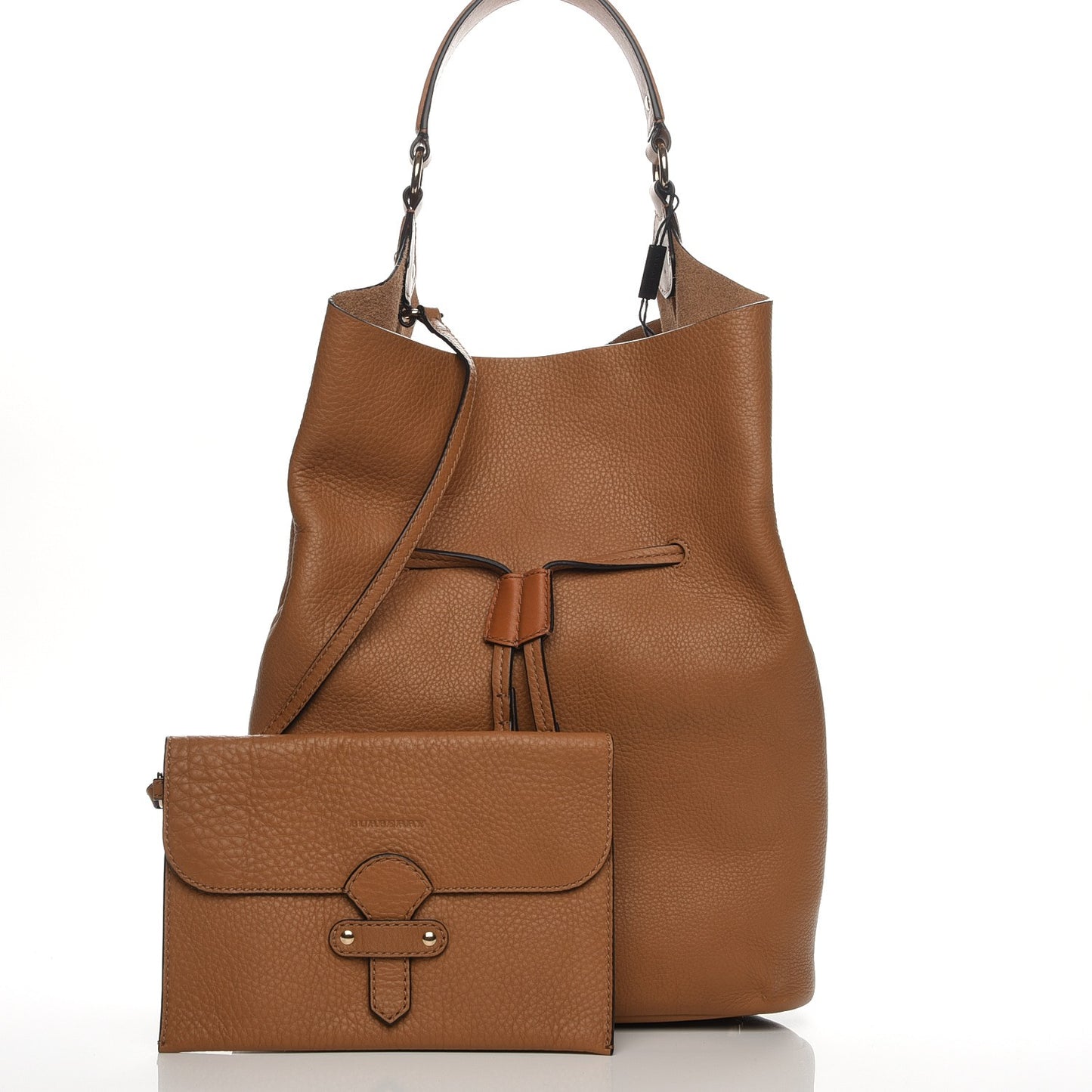 Grainy Calfskin Large Ashby Hobo Sand