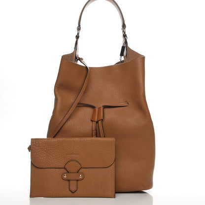 Burberry Grainy Calfskin Large Ashby Hobo Sand 4 of 7