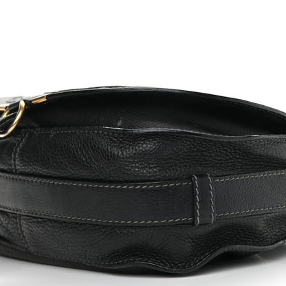 Chloe Calfskin Medium Marcie Round Crossbody Bag Black 10 of 15
