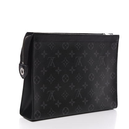 Louis Vuitton Monogram Eclipse Pochette Voyage MM 2 of 7