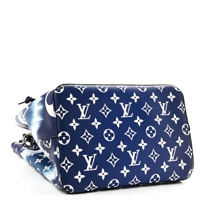 Louis Vuitton Monogram Escale Neonoe MM Blue 4 of 11