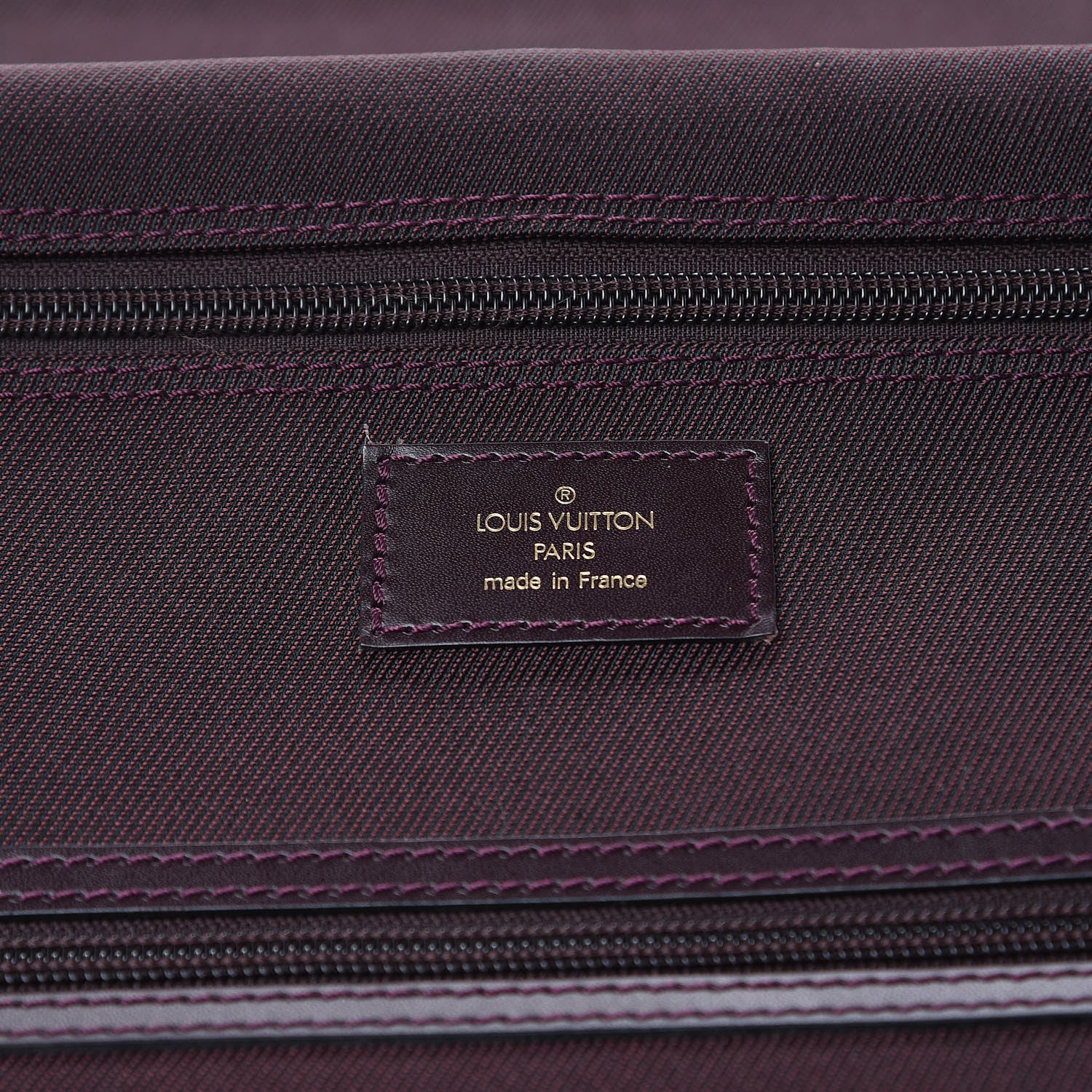 Louis Vuitton Taiga Nylon 2 Hanger Garment Carrier Bordeaux 6 of 25