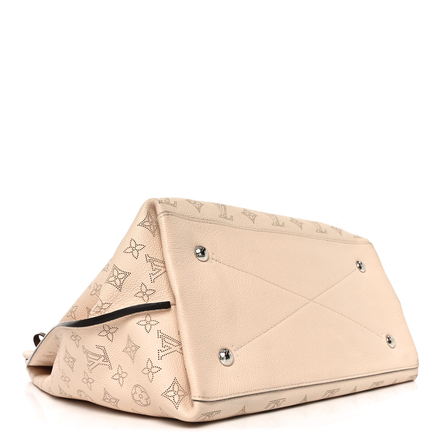 Louis Vuitton Mahina Carmel Hobo Creme 4 of 9