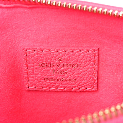 Louis Vuitton Calfskin Embossed Monogram Coussin BB Rose Fluo 6 of 9