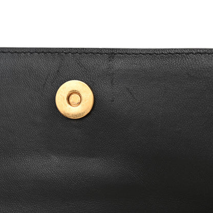 Valentino Garavani Smooth Calfskin Small VLock Shoulder Bag Black Rouge Pur 11 of 11