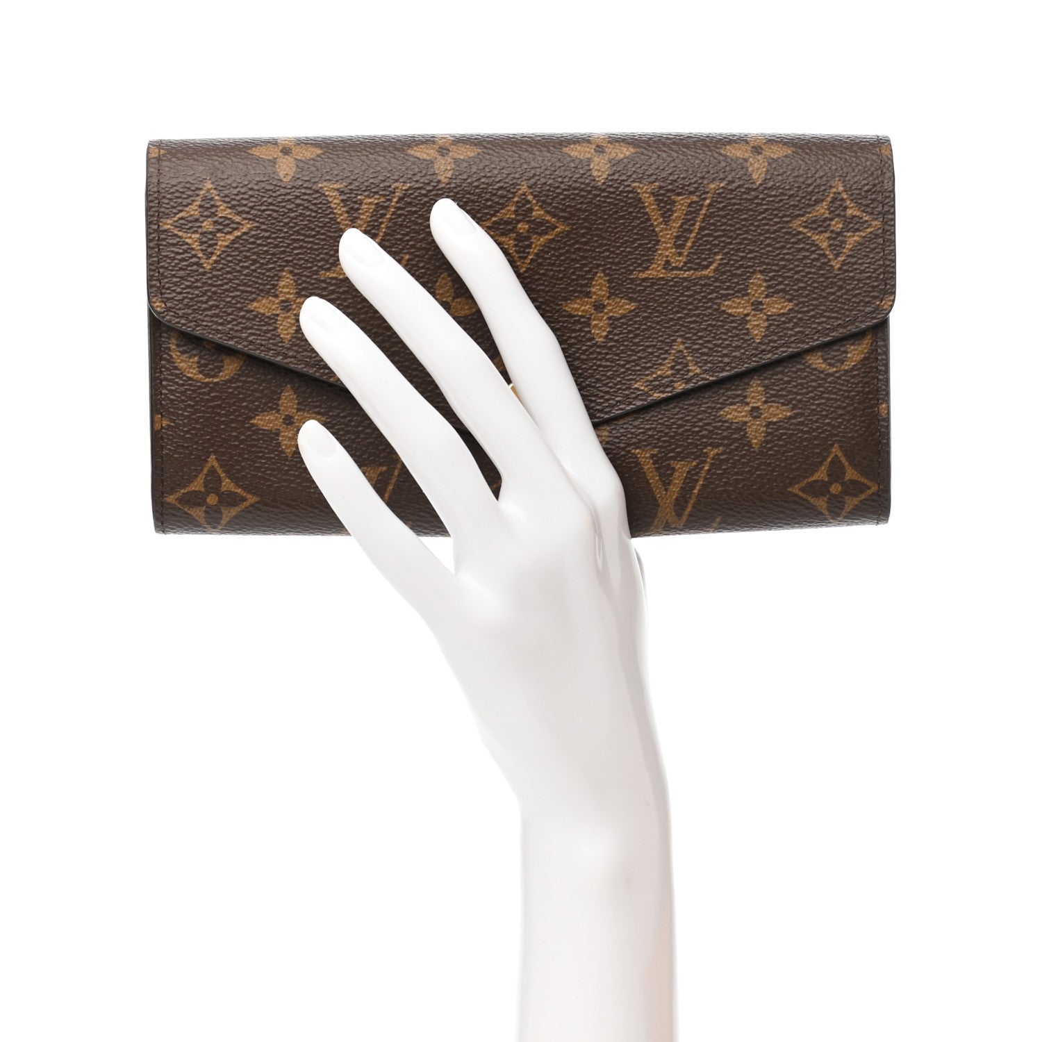 Louis Vuitton Monogram Sarah Wallet NM Fuchsia 2 of 9