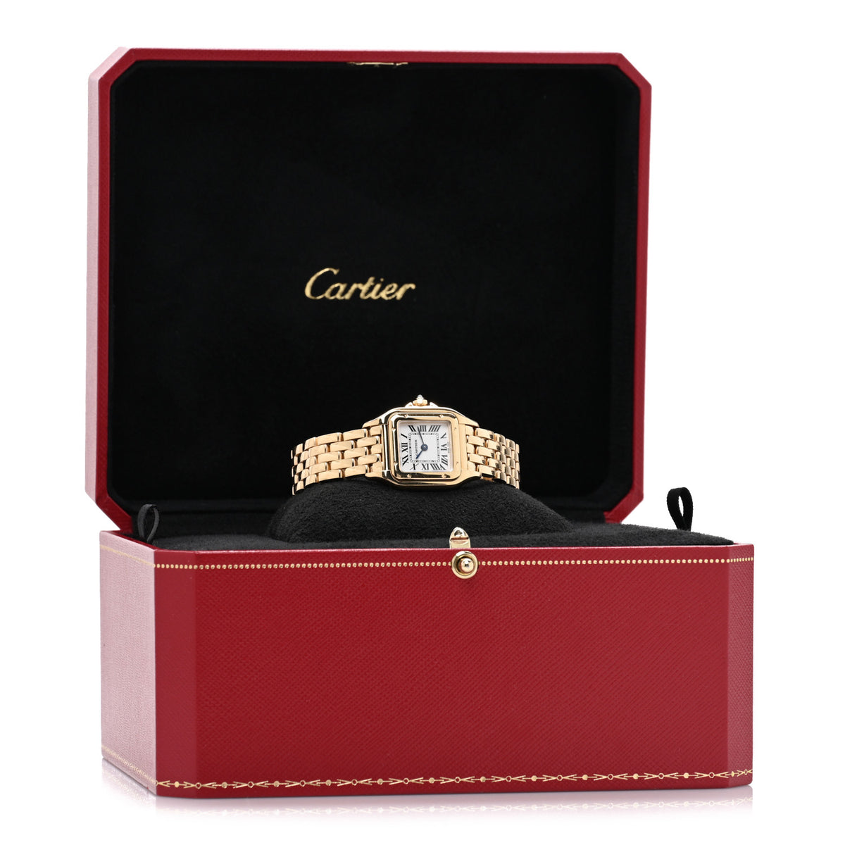 Cartier 18K Yellow Gold 22mm Panthere Quartz Watch 5 of 5