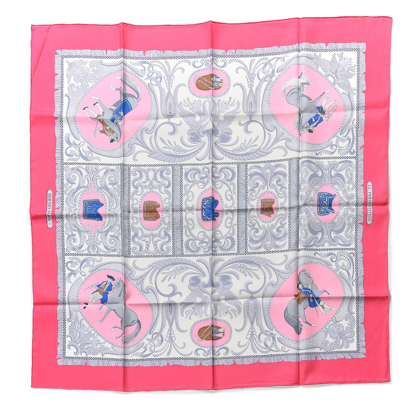 Silk La Presentation Scarf 90